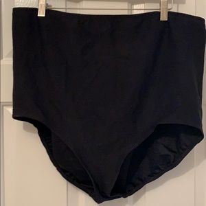 Black swimsuit bottoms